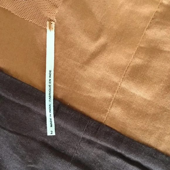 NWT Anthropologie "Macchiato Jumper Dress" by Zehavale, Corduroy, Lace, Sz 2 - Picture 13 of 15